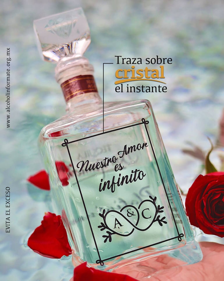 Corte Diamante de Tequila Don Ramón Personalizado ¿qué es?